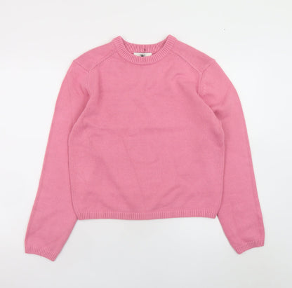 Womens UK Size S Marks and Spencer Pink Pullover Jumper