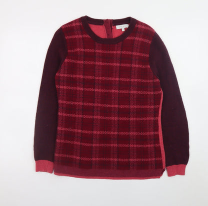 Womens UK Size L Kew 159 Red Pullover Jumper