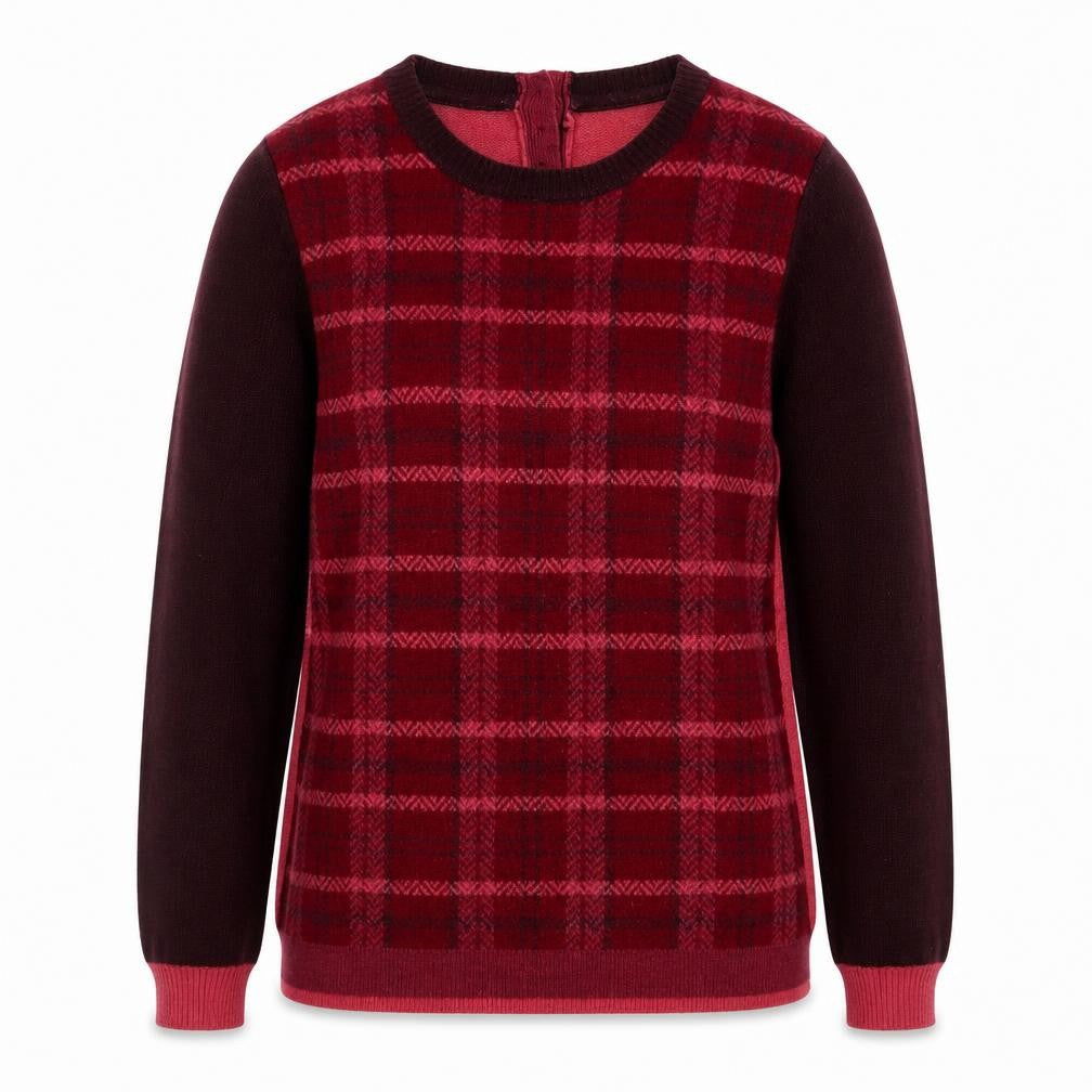 Womens UK Size L Kew 159 Red Pullover Jumper
