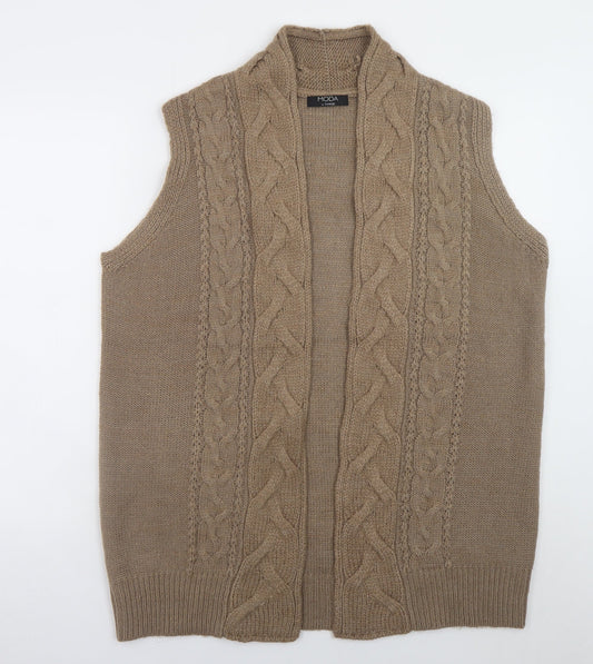 Womens UK Size 18 George Beige Vest Jumper