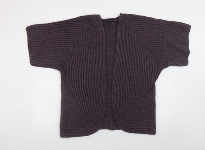Womens UK Size L Carina Ricci Purple Cardigan Jumper