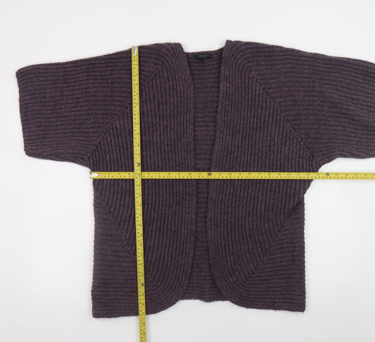 Womens UK Size L Carina Ricci Purple Cardigan Jumper