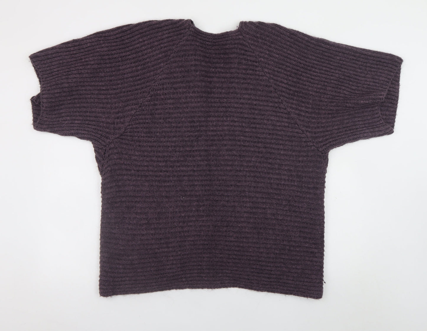 Womens UK Size L Carina Ricci Purple Cardigan Jumper