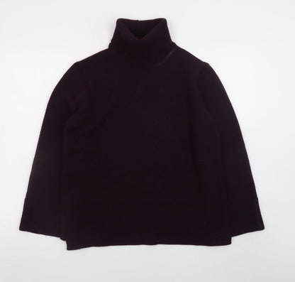Womens UK Size M MNG Purple Pullover Jumper