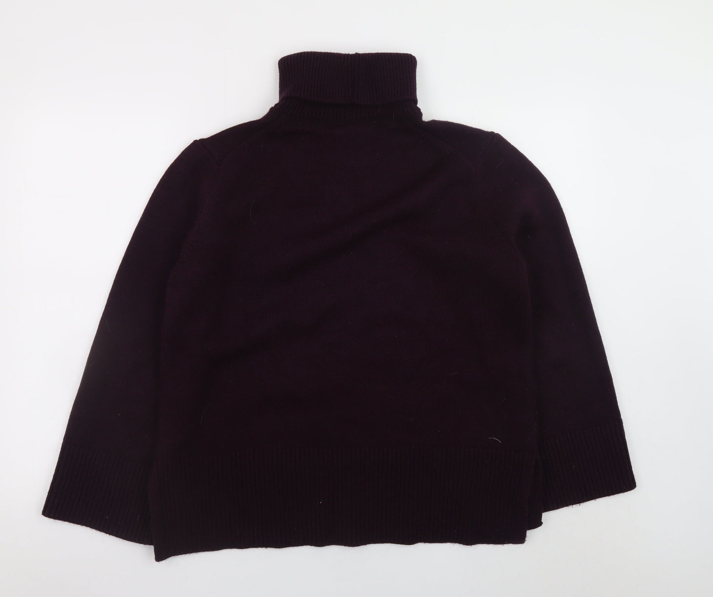 Womens UK Size M MNG Purple Pullover Jumper