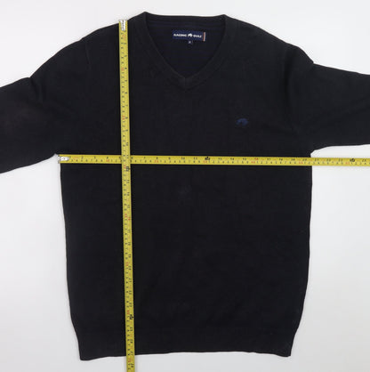 Mens UK Size M Raging Bull Black Pullover Jumper