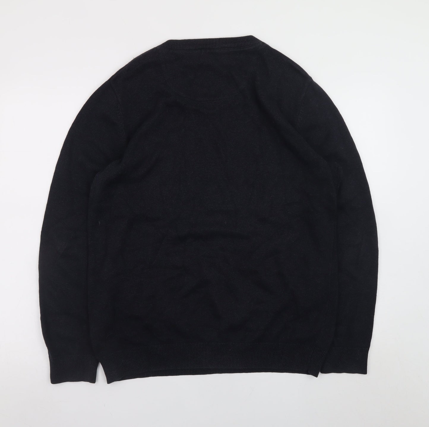 Mens UK Size M Raging Bull Black Pullover Jumper