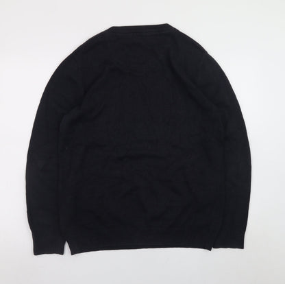 Mens UK Size M Raging Bull Black Pullover Jumper