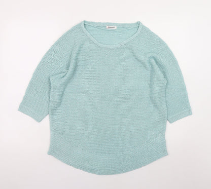 Womens UK Size 14 Damart Blue Pullover Jumper
