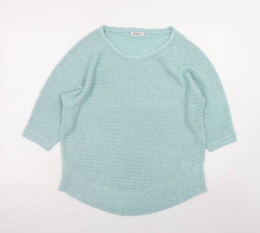 Womens UK Size 14 Damart Blue Pullover Jumper
