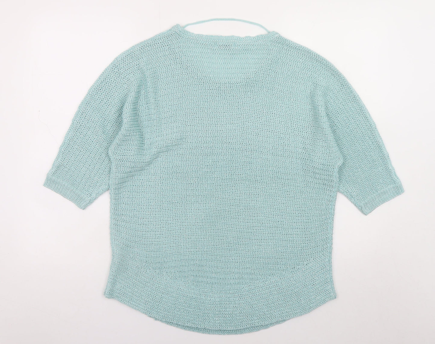 Womens UK Size 14 Damart Blue Pullover Jumper