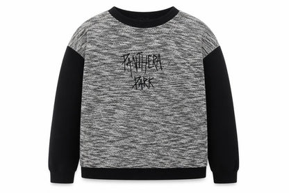 BDG Womens Black Grey Pullover Jumper Small Crew Neck Casual Knit