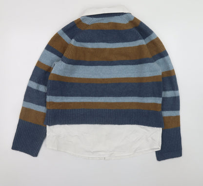 Womens UK Size S NEXT Multicoloured Pullover Jumper