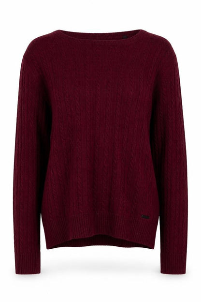 Womens UK Size M Superdry Red Pullover Jumper