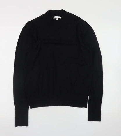 Womens UK Size 14 Warehouse Black Pullover Jumper