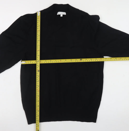 Womens UK Size 14 Warehouse Black Pullover Jumper