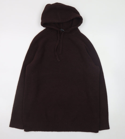 Womens UK Size M Marks and Spencer Brown Pullover Jumper