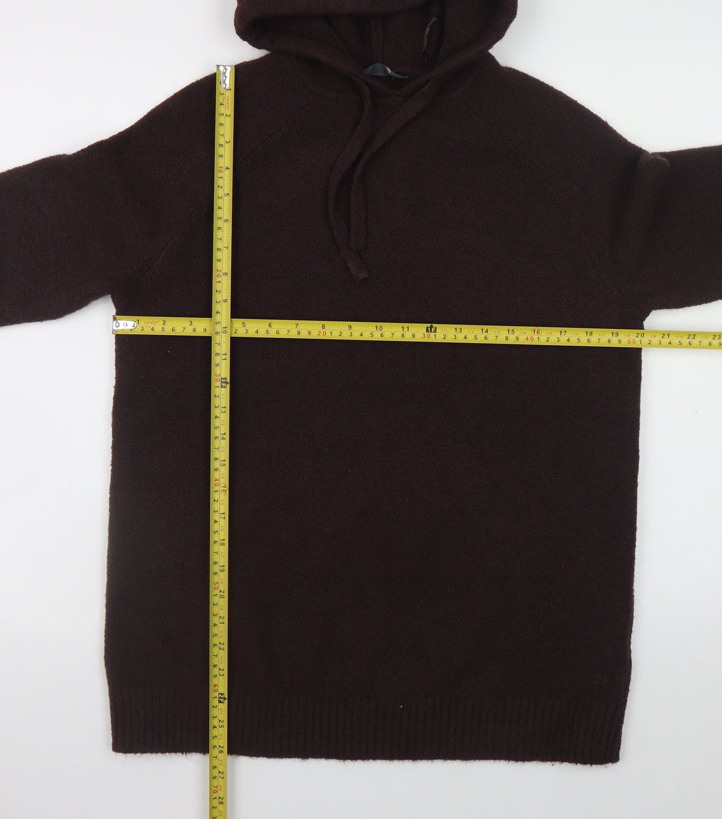 Womens UK Size M Marks and Spencer Brown Pullover Jumper