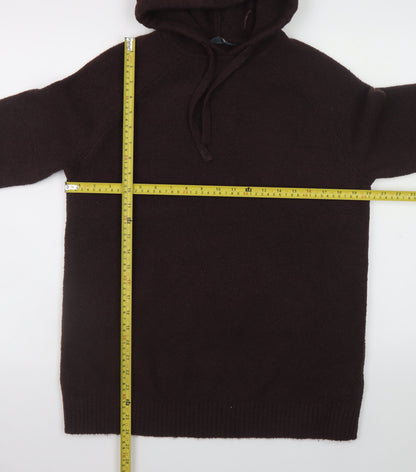 Womens UK Size M Marks and Spencer Brown Pullover Jumper