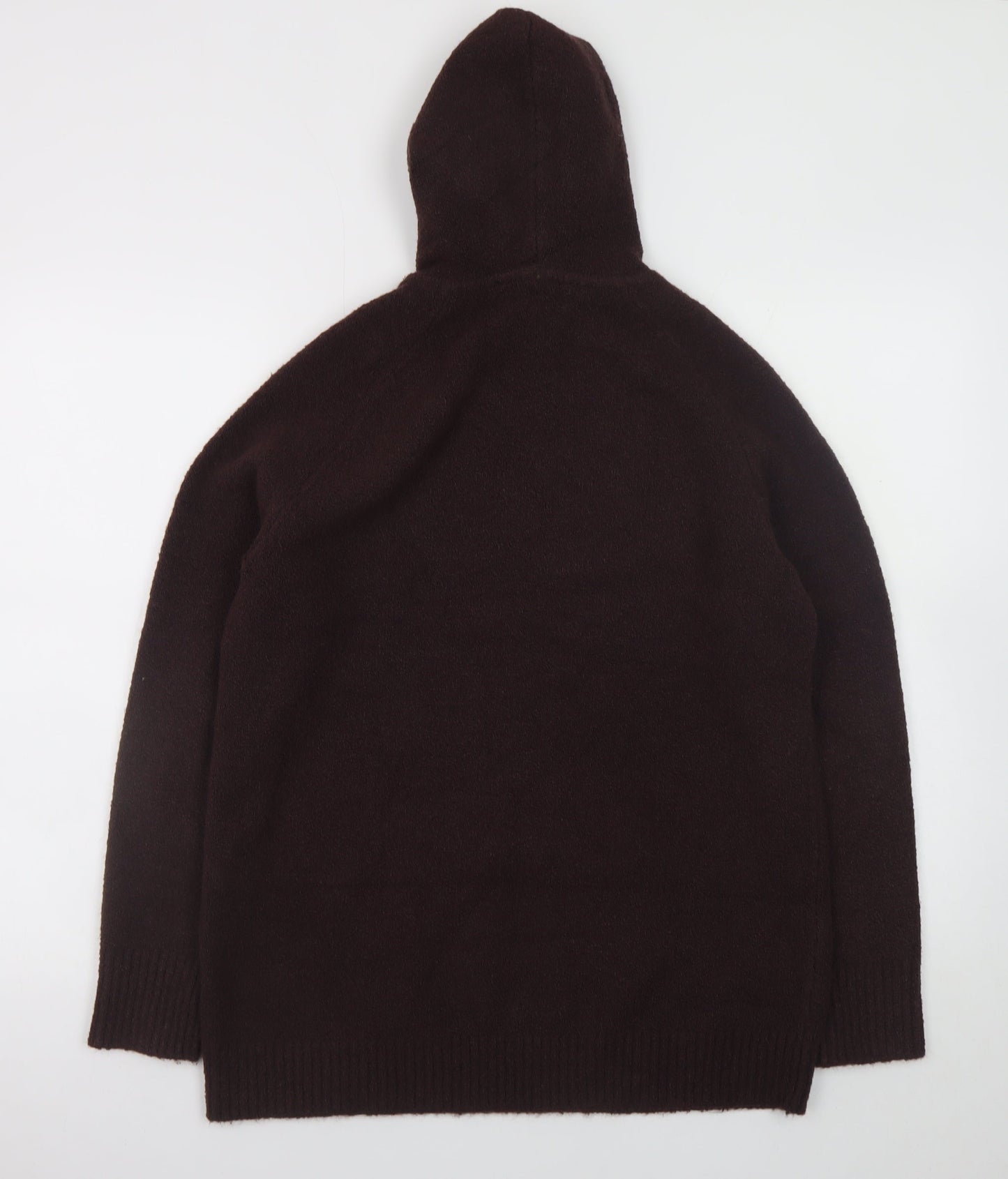 Womens UK Size M Marks and Spencer Brown Pullover Jumper