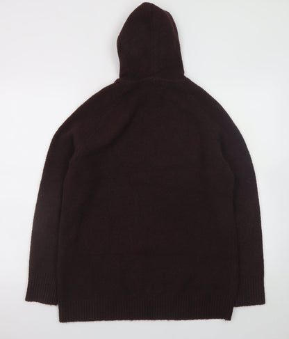 Womens UK Size M Marks and Spencer Brown Pullover Jumper