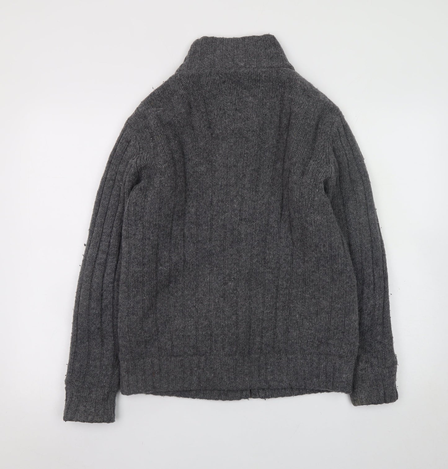 Mens UK Size S NEXT Grey Full Zip Jumper