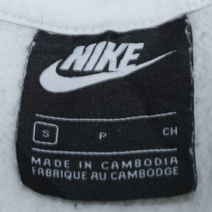 Mens UK Size S Nike White Pullover Hoodie