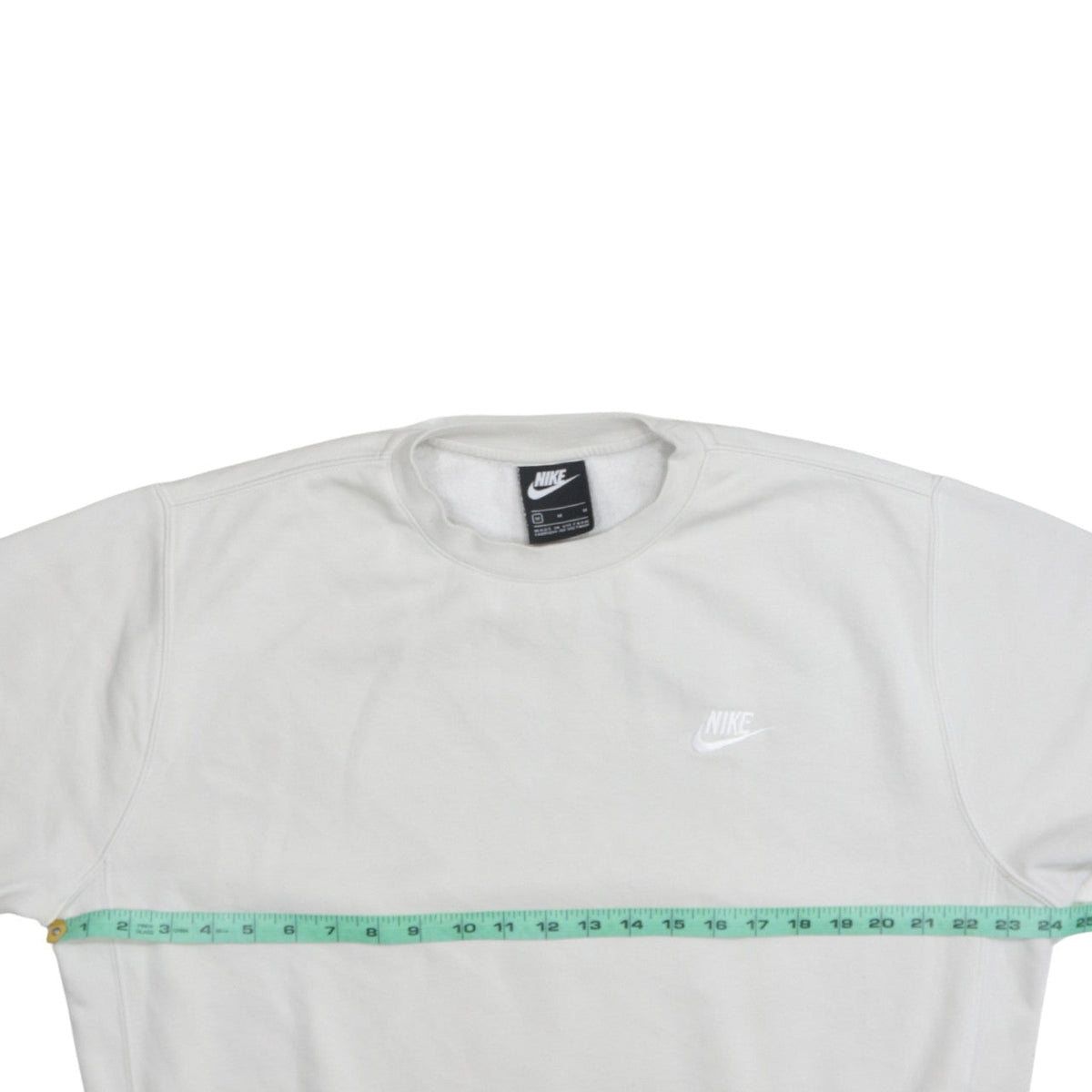 Mens UK Size M Nike White Pullover Sweatshirt