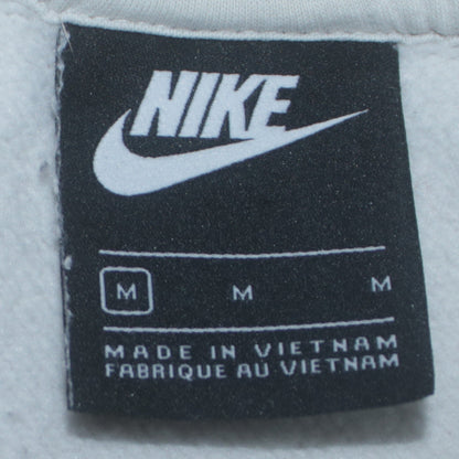 Mens UK Size M Nike White Pullover Sweatshirt