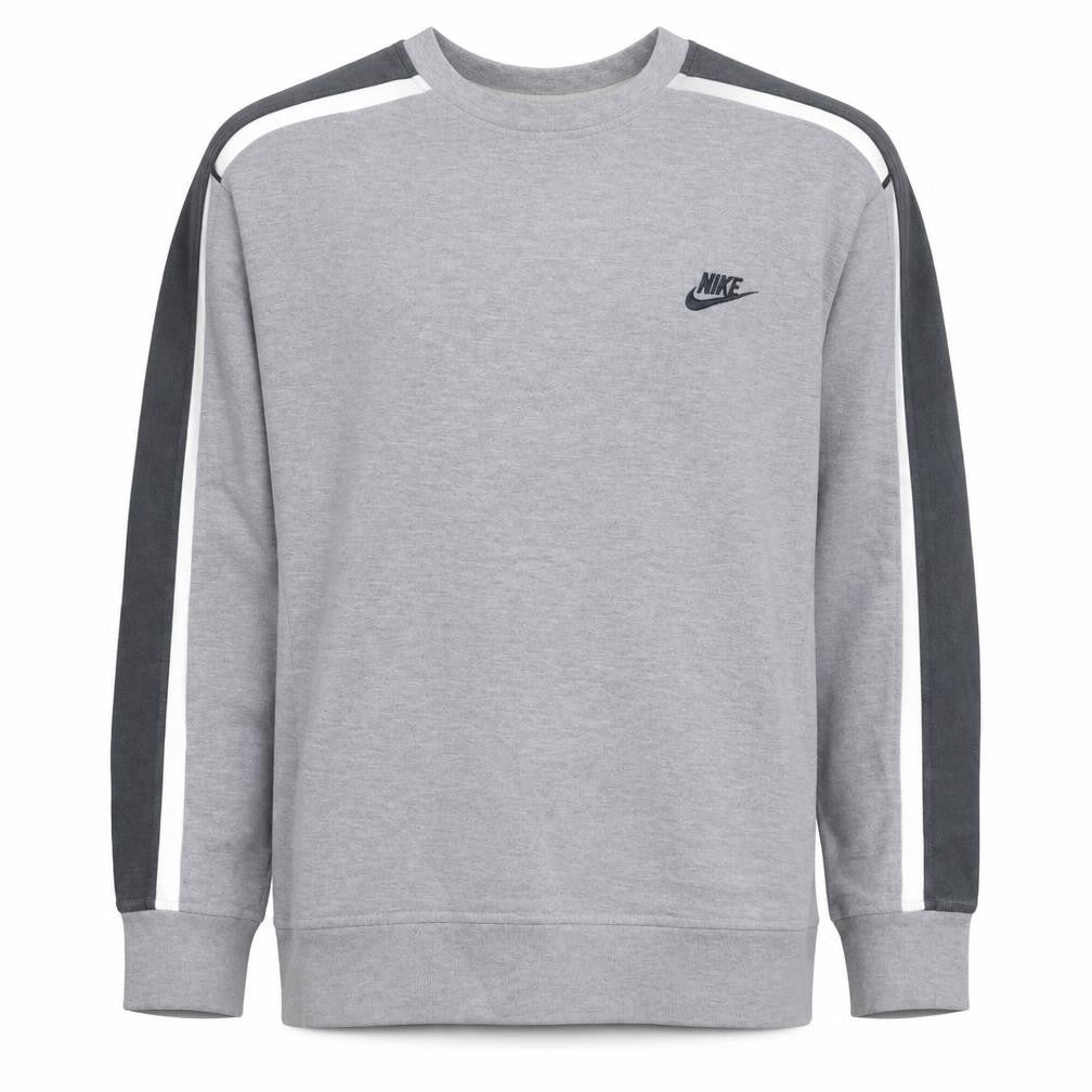 Mens UK Size L Nike Grey Pullover Sweatshirt