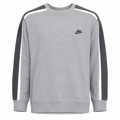 Mens UK Size L Nike Grey Pullover Sweatshirt
