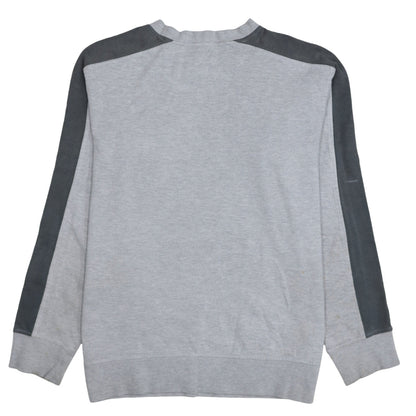 Mens UK Size L Nike Grey Pullover Sweatshirt