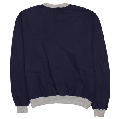 Mens UK Size XL Champion Blue Pullover Sweatshirt