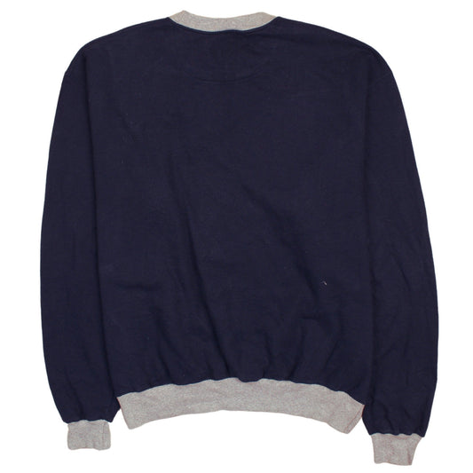 Mens UK Size XL Champion Blue Pullover Sweatshirt