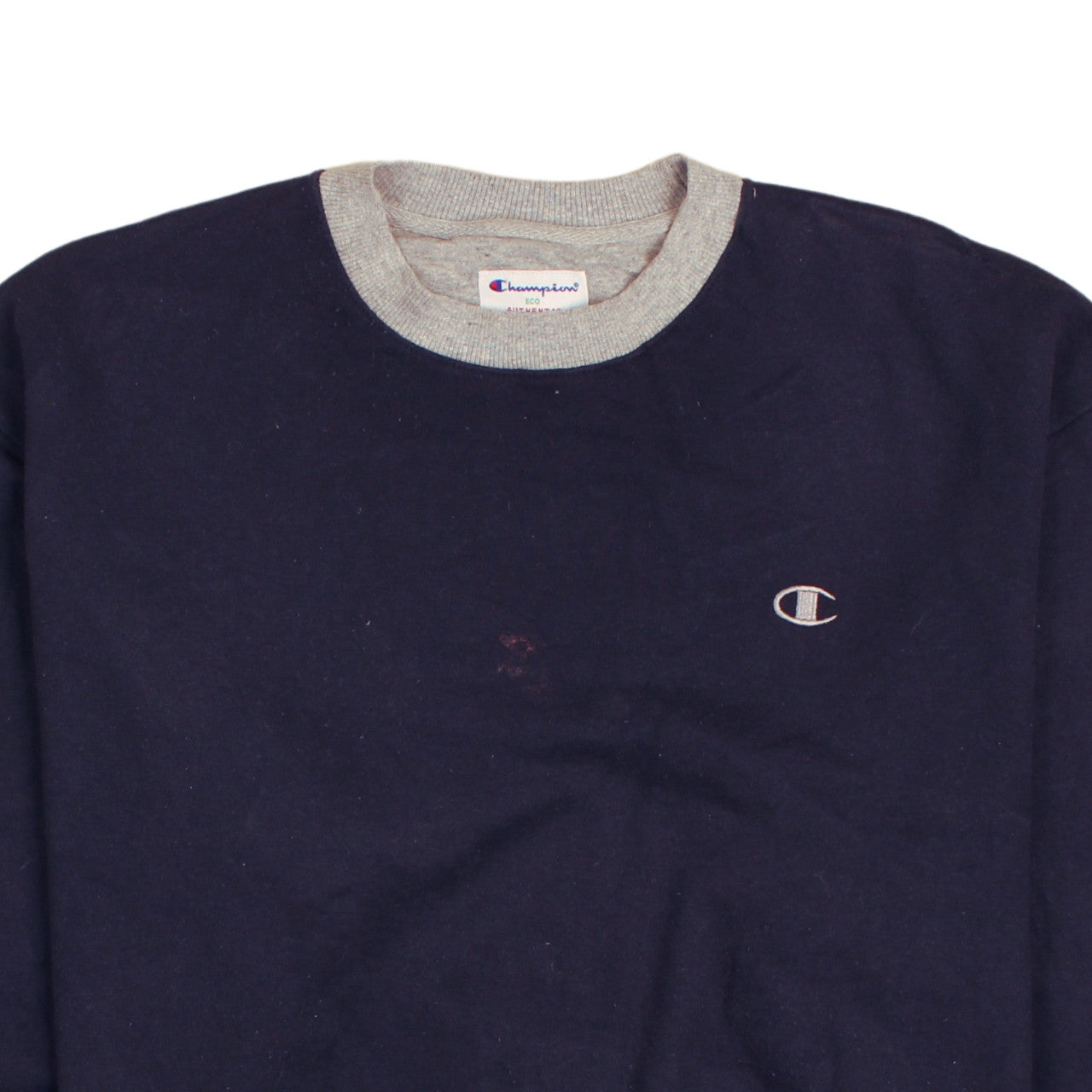 Mens UK Size XL Champion Blue Pullover Sweatshirt