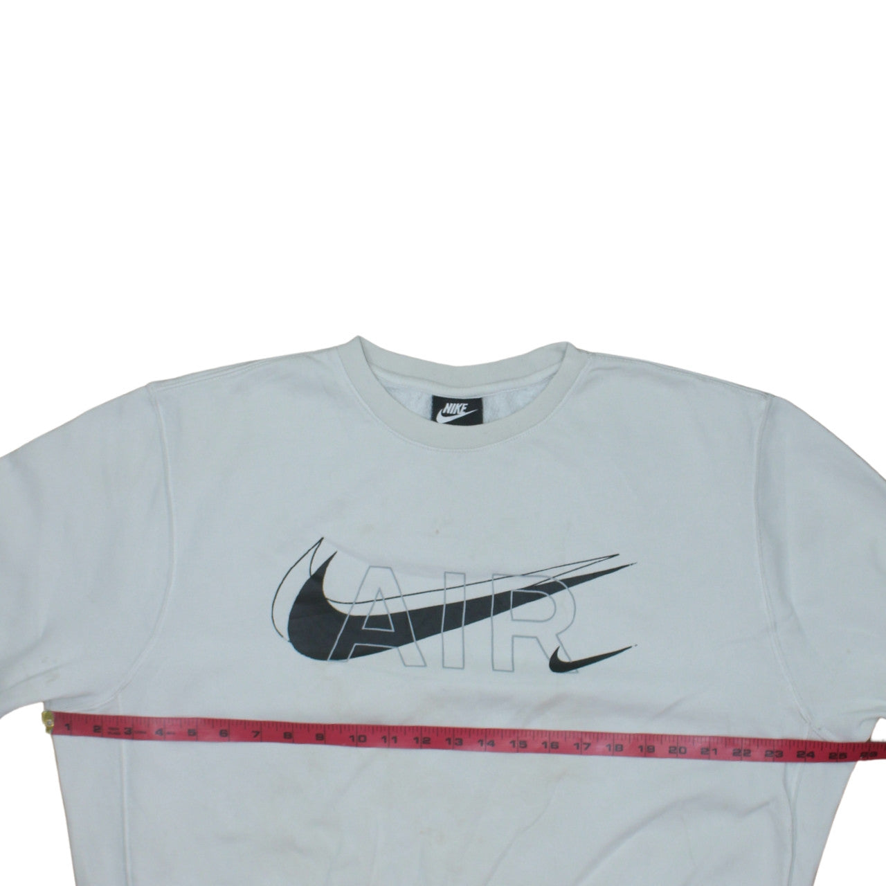Mens UK Size M Nike White Pullover Sweatshirt