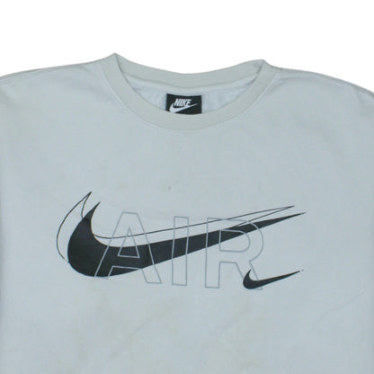 Mens UK Size M Nike White Pullover Sweatshirt
