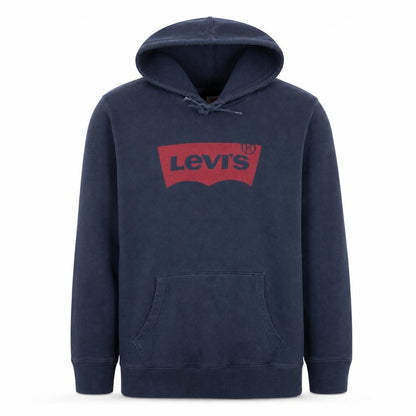 Mens UK Size L Levi's Blue Pullover Hoodie