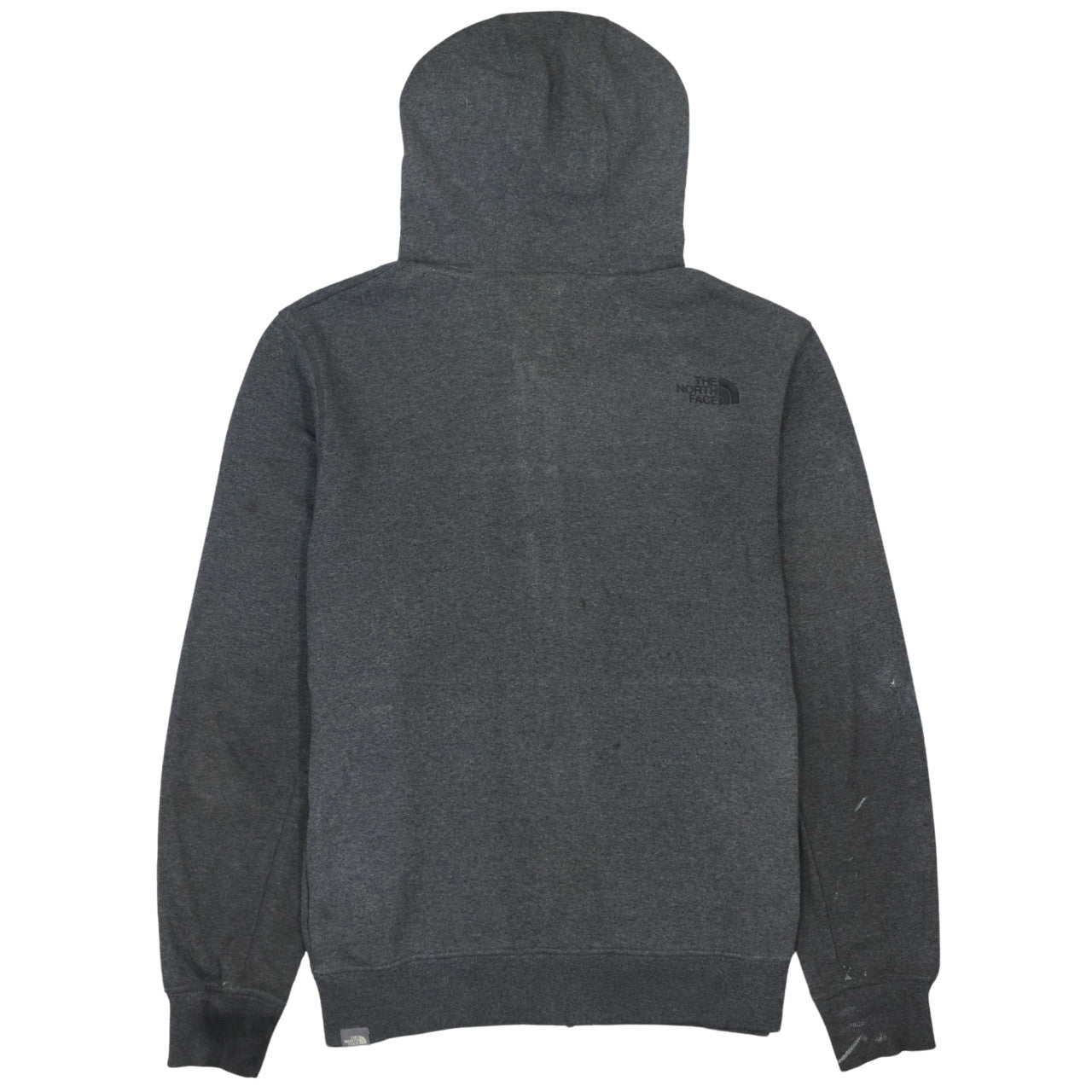 Mens UK Size M The North Face Grey Full Zip Hoodie