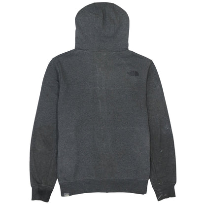 Mens UK Size M The North Face Grey Full Zip Hoodie