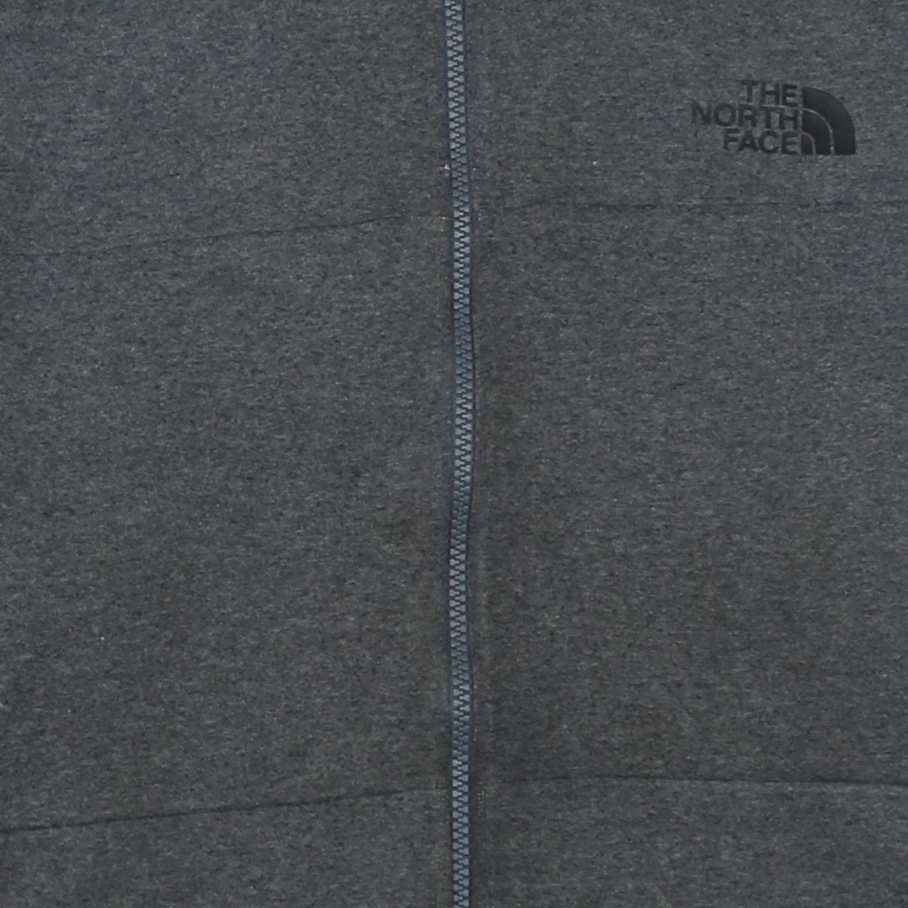 Mens UK Size M The North Face Grey Full Zip Hoodie
