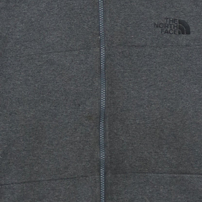 Mens UK Size M The North Face Grey Full Zip Hoodie