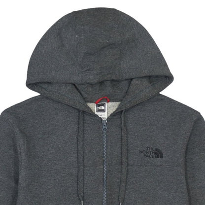 Mens UK Size M The North Face Grey Full Zip Hoodie