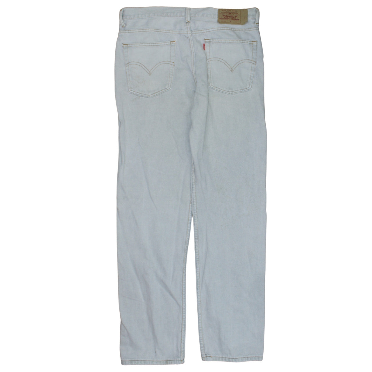 Mens UK Size 38 Blue Star Regular Fit Straight Blue Jeans