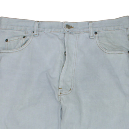 Mens UK Size 38 Blue Star Regular Fit Straight Blue Jeans