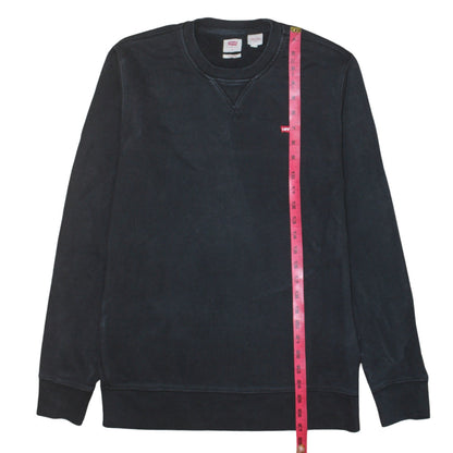 Mens UK Size S Levi's Black Pullover Sweatshirt