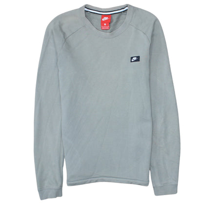 Mens UK Size S Nike Grey Pullover Sweatshirt