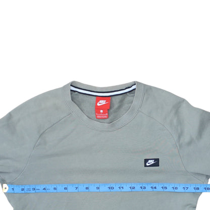 Mens UK Size S Nike Grey Pullover Sweatshirt