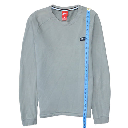Mens UK Size S Nike Grey Pullover Sweatshirt