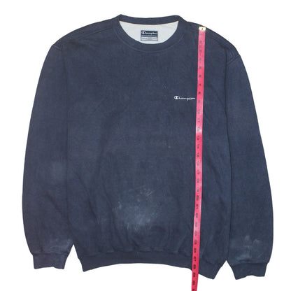 Mens UK Size 2XL Champion Blue Pullover Sweatshirt